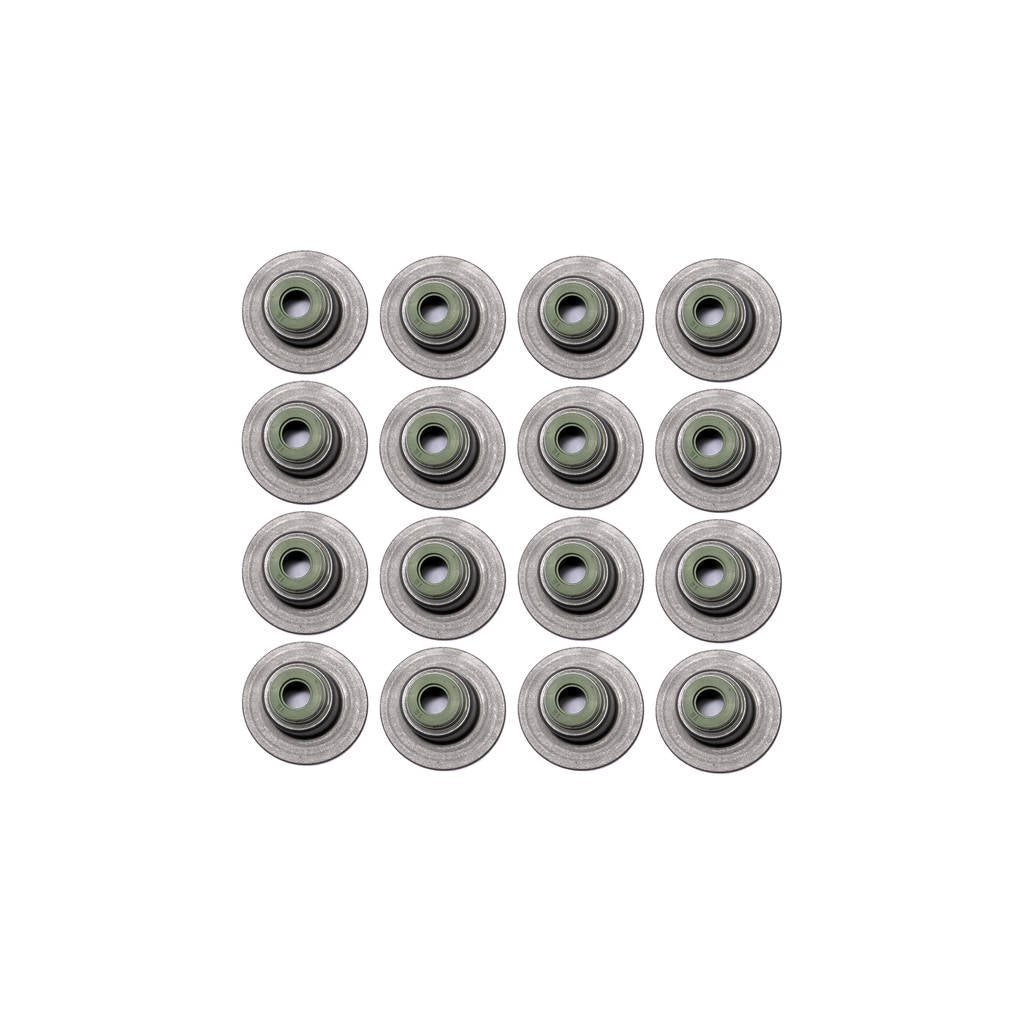 COMETIC 3219V-16 .265" x .500" x .635" x 1.126" Metal Jacket Valve Stem Seal, Green, 16 Pack Photo-0 