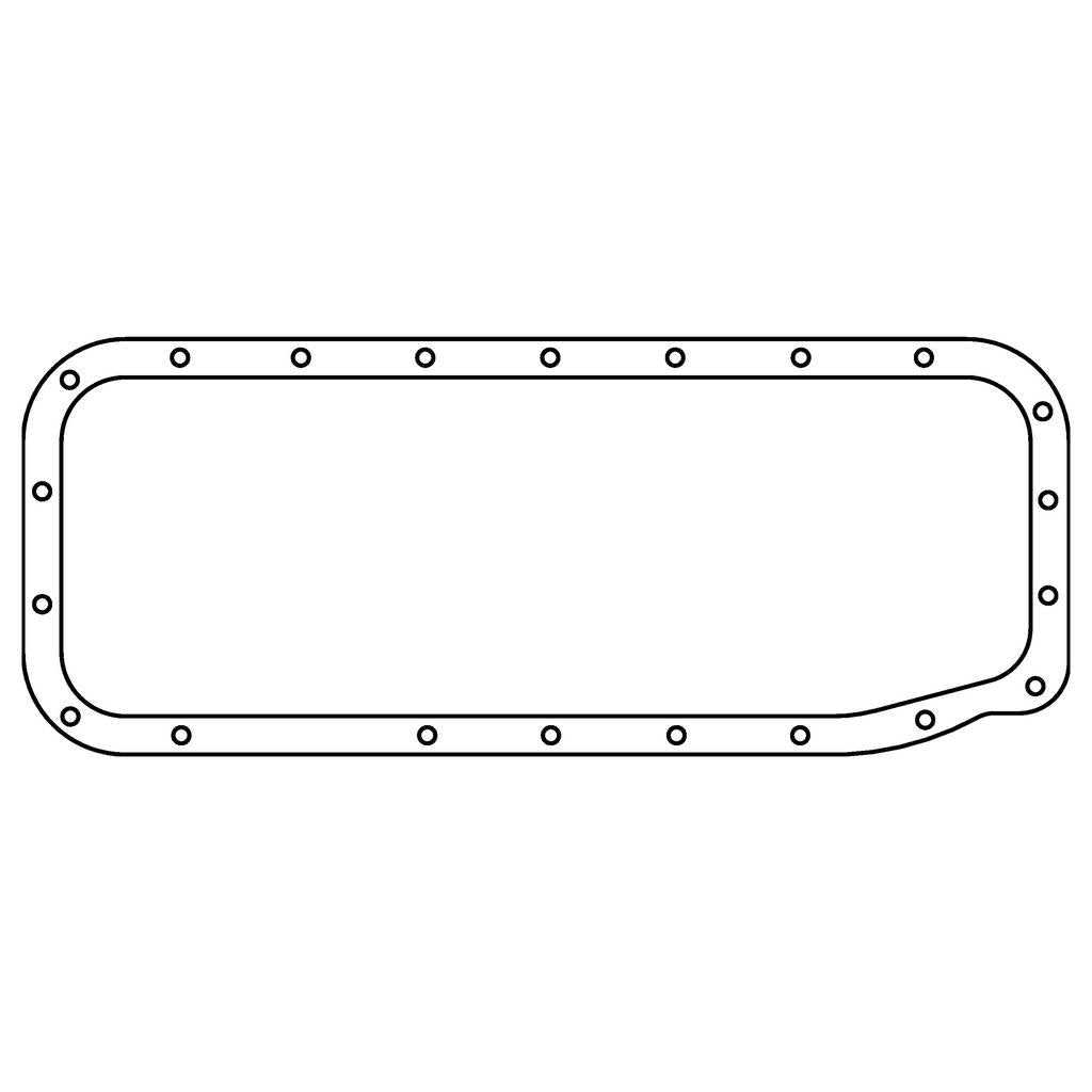 COMETIC C15084 FORD Y Block .094" Fiber Oil Pan Gasket Photo-0 