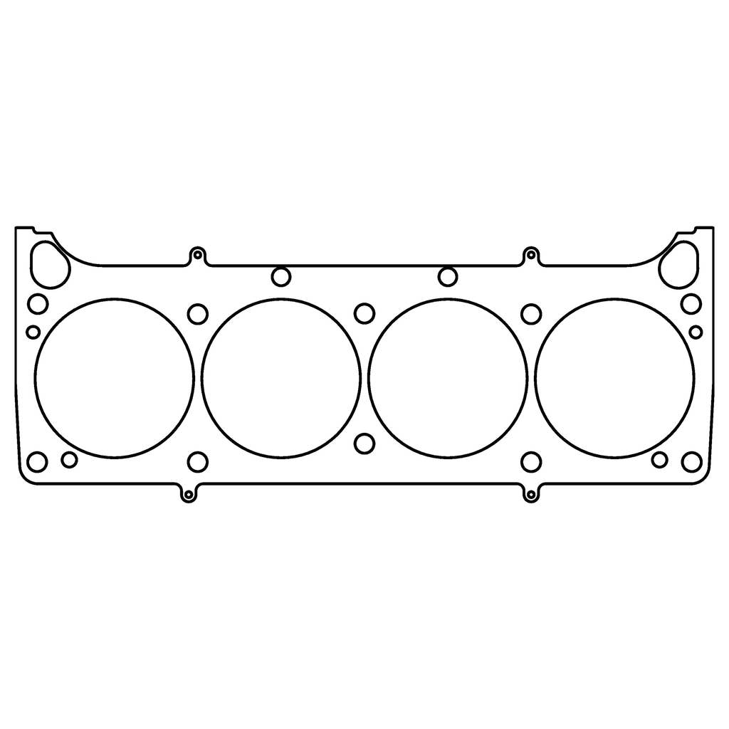 COMETIC C15523-051 PONTIAC 428/455 V8 .051" MLS Cylinder Head Gasket, 4.380" Bore, No Water Holes Photo-0 