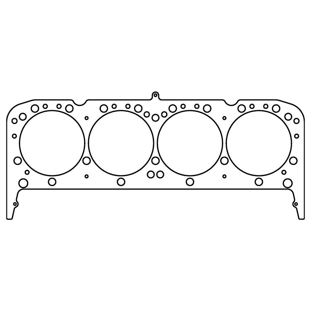 COMETIC C15512-040 CHEVROLET Gen-I Small Block V8 .040" MLS Cylinder Head Gasket, 4.165" Bore, 18/23 Degree Heads, Without St Photo-0 