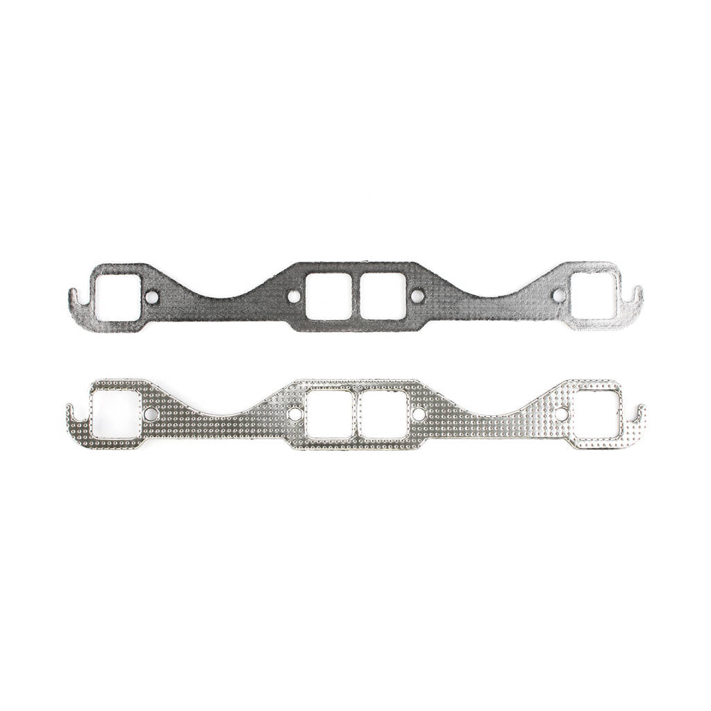 COMETIC C15190HTG CHEVROLET Gen-1 Small Block V8 .094" HTG Exhaust Manifold Gasket Set, 1.480" x 1.450" Square Ports Photo-0 