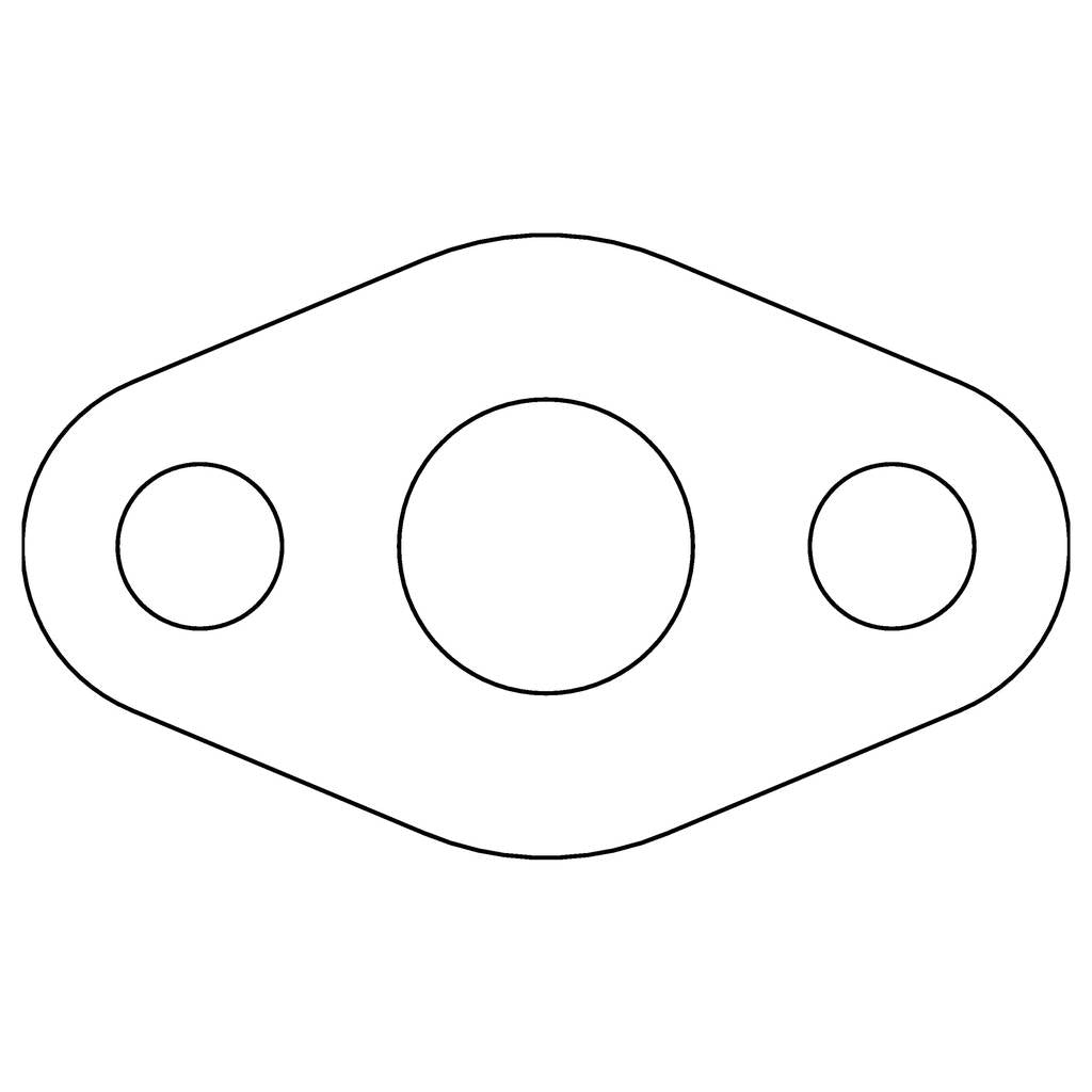 COMETIC C15127 FORD 59A Flathead V8 .031" Fiber Oil Pump Screen Cover, 1945-1948 Photo-0 