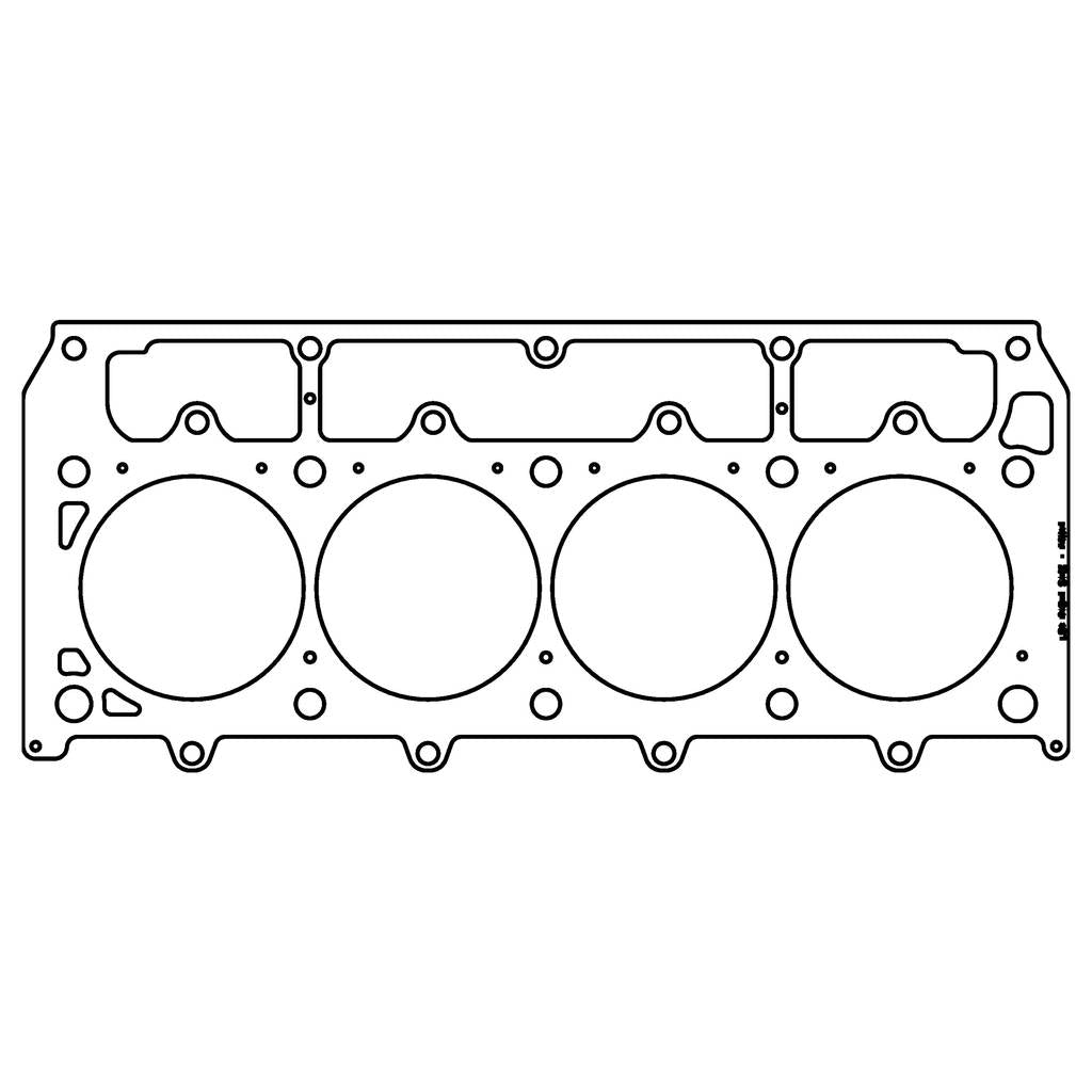 COMETIC C15503-052 GM LSX Gen-4 Small Block V8 .052" MLX Cylinder Head Gasket, 4.165" Bore, 1/2" and 3/8" Studs, RHS Photo-0 