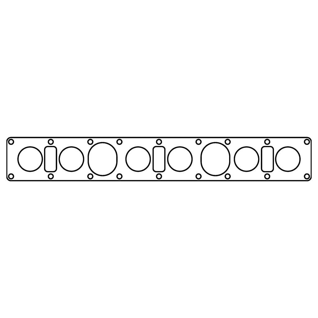 COMETIC C4230-060 JAGUAR XK6 .060" AFM Intake Manifold Gasket, With Straight Port Heads Photo-0 