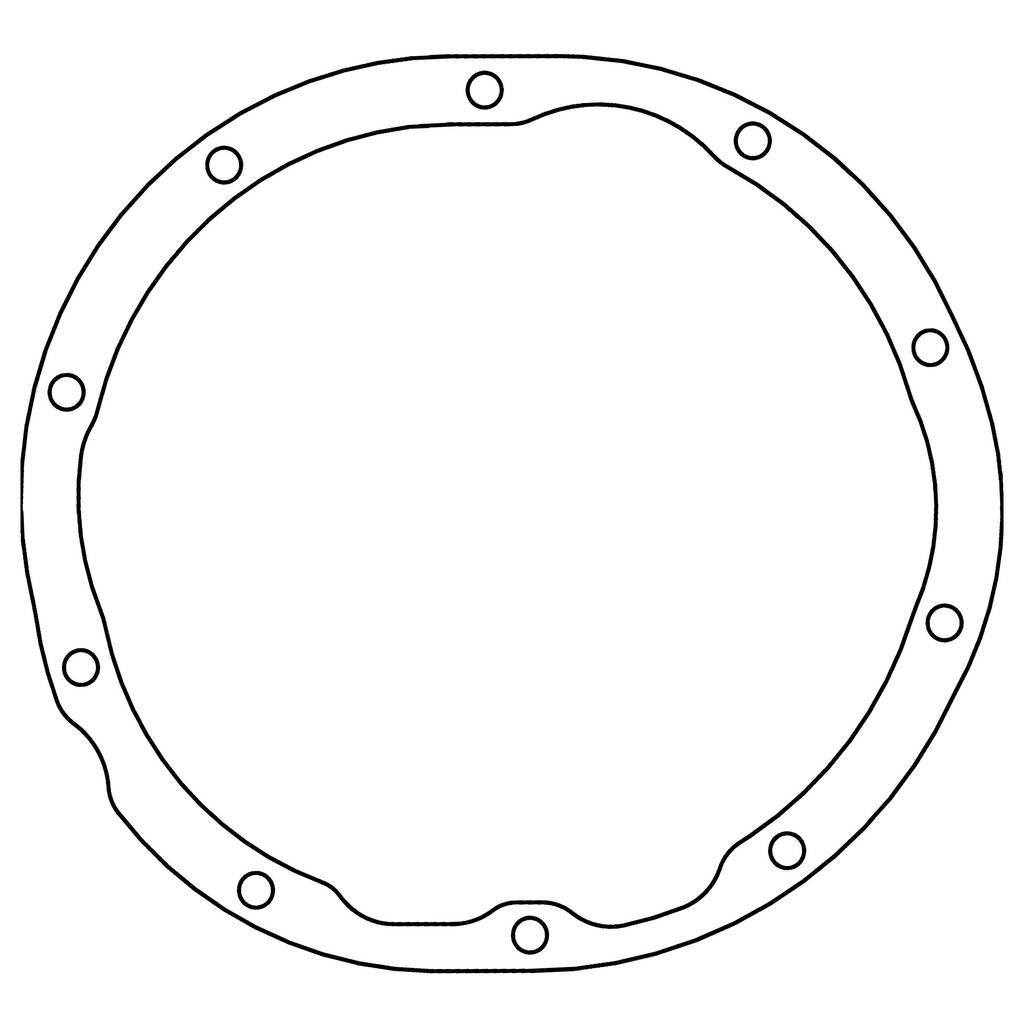 COMETIC C15605-032 FORD 9" .032" AFM Differential Cover Gasket, 10 Bolt, Extra Ring Gear Clearance Photo-0 