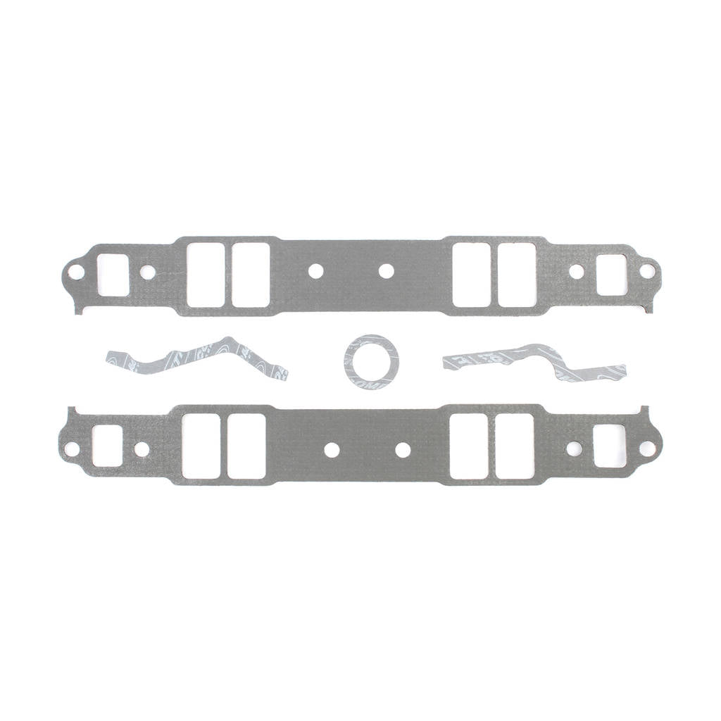 COMETIC C15204 CHEVROLET Gen-1 Small Block V8 .060" HTS Intake Manifold Gasket Kit, 2.130" x 1.250" Port, With Blocked Exhaus Photo-0 
