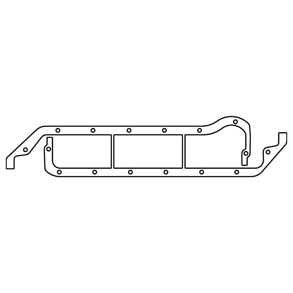COMETIC C15129 FORD 8BA/8CM Flathead V8 .060" KF Oil Pan Gasket Photo-0 