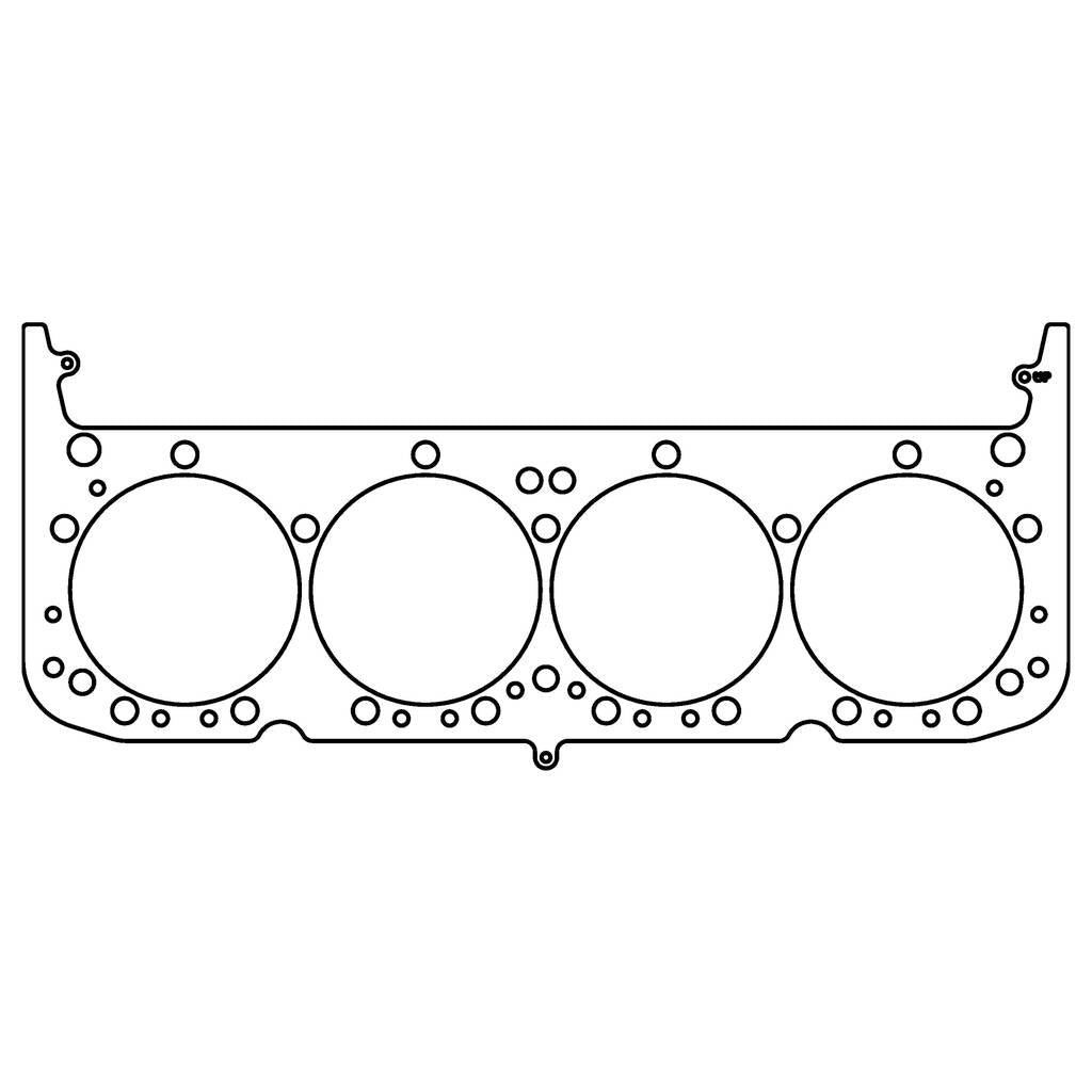 COMETIC C15575-040 CHEVROLET Gen-1 Small Block V8 .040" MLX Cylinder Head Gasket, 4.200" Bore, 18/23 Degree Heads, Round Bore Photo-0 
