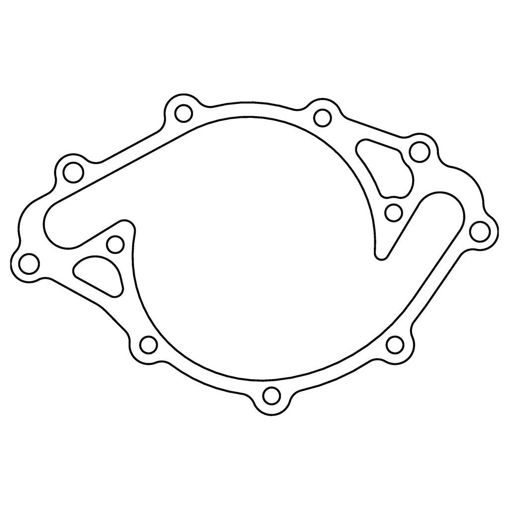 COMETIC C15094 FORD 289/302/351 Windsor .031" Fiber Water Pump Gasket, Block To Plate, 1963-1969 Photo-0 