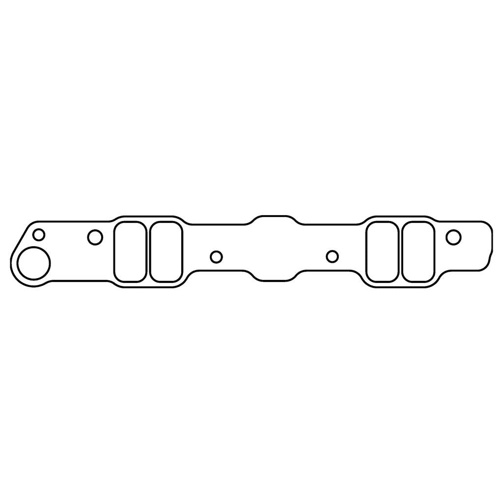 COMETIC C15331FC PONTIAC 400 V8 .060" Fiber Intake Gasket Set, 2.200" x 1.180" Rectangular Ports, W/Ram Air Photo-0 
