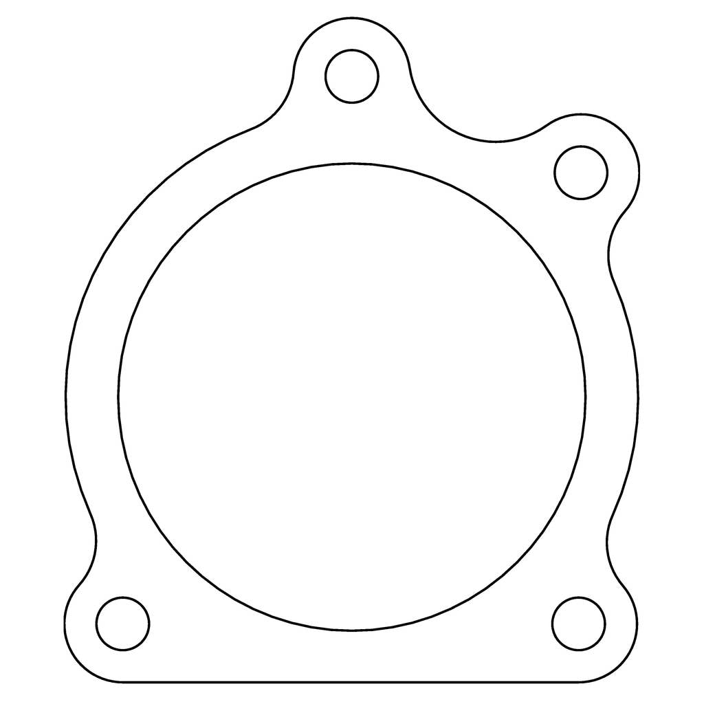 COMETIC C15113 FORD 59A Flathead V8 .031" Fiber Distributor Base Gasket, 1932-1941 Photo-0 
