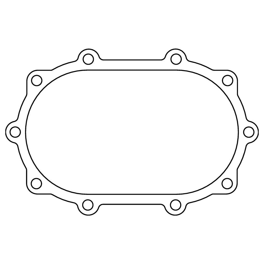 COMETIC C15237 Winter Quick Change Rear End .060" AFM Differential Cover Gasket, 10 Bolt Photo-0 