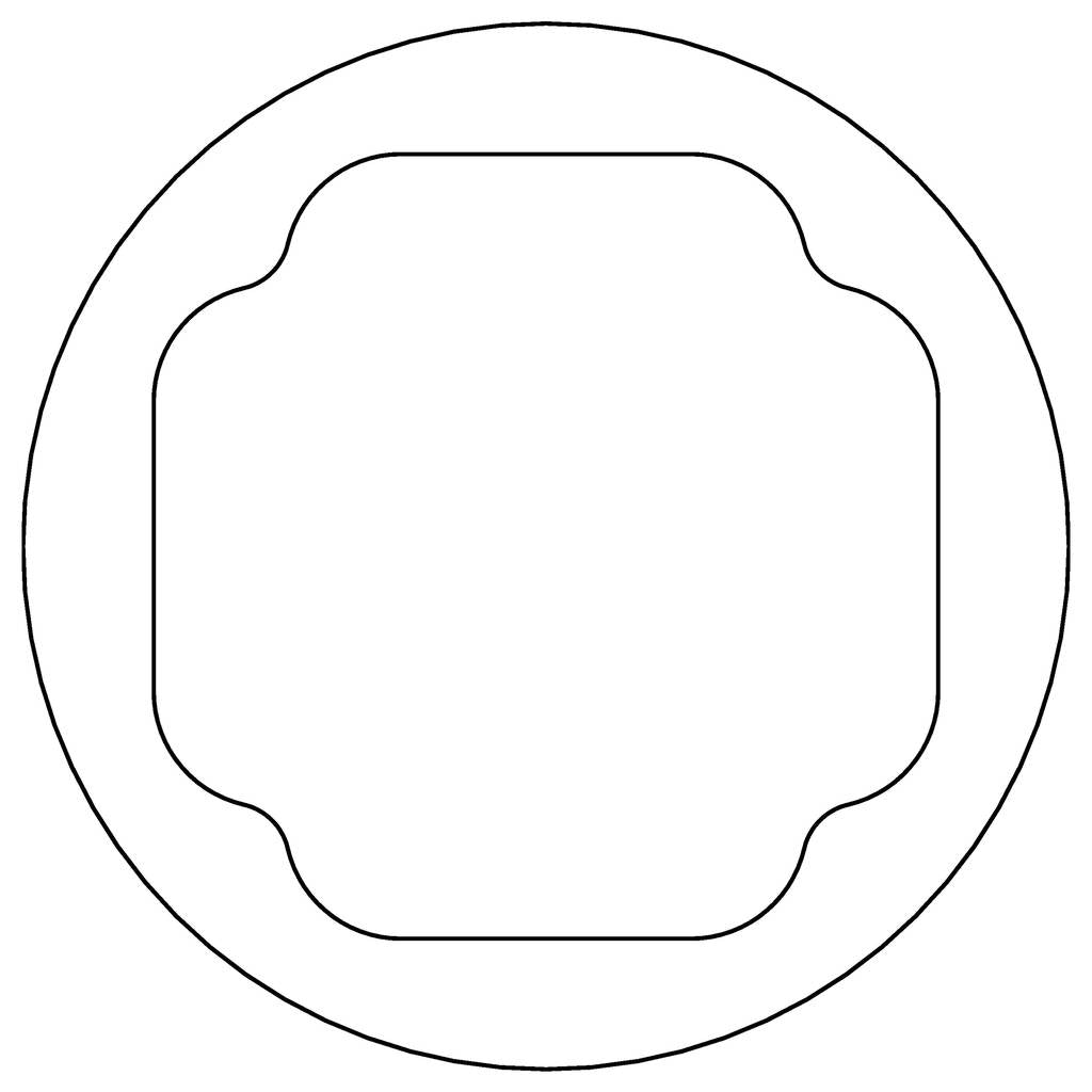 COMETIC C15132 FORD 8BA/8CM Flathead V8 .060" Fiber Oil Pump Relief Nut Gasket, 1948-1953 Photo-0 