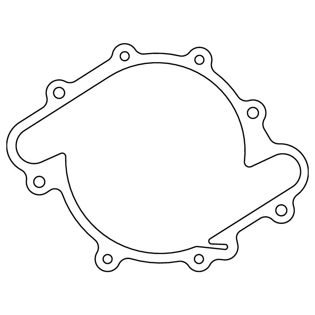 COMETIC C15167 OLDSMOBILE Gen-2 Rocket V8 .031" Fiber Water Pump Gasket, 1964-1990 Photo-0 
