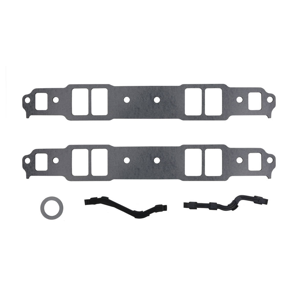 COMETIC C15319-060 CHEVROLET Gen-1 Small Block V8 .060" Fiber Intake Manifold Gasket Kit, 2.100" x 1.310" Rectangular Ports Photo-0 