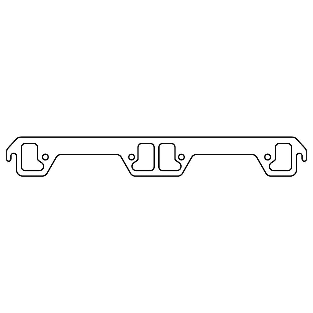 COMETIC C15335C AMC 304-401CI V8 .043" Copper Exhaust Manifold Gasket Set, 1.880" Dogleg Ports Photo-0 