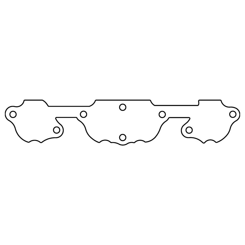 COMETIC C5259 GM SB2 Small Block Aluminum/Rubber Exhaust Port Cover Photo-0 