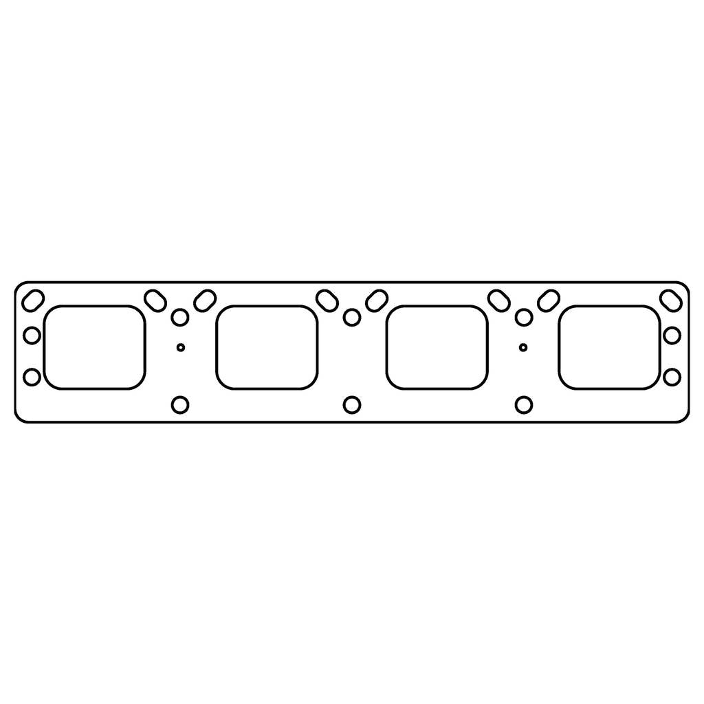 COMETIC C5903-030 CHRYSLER Gen-2 Hemi .030" MLS Exhaust Manifold Gasket Set Photo-0 