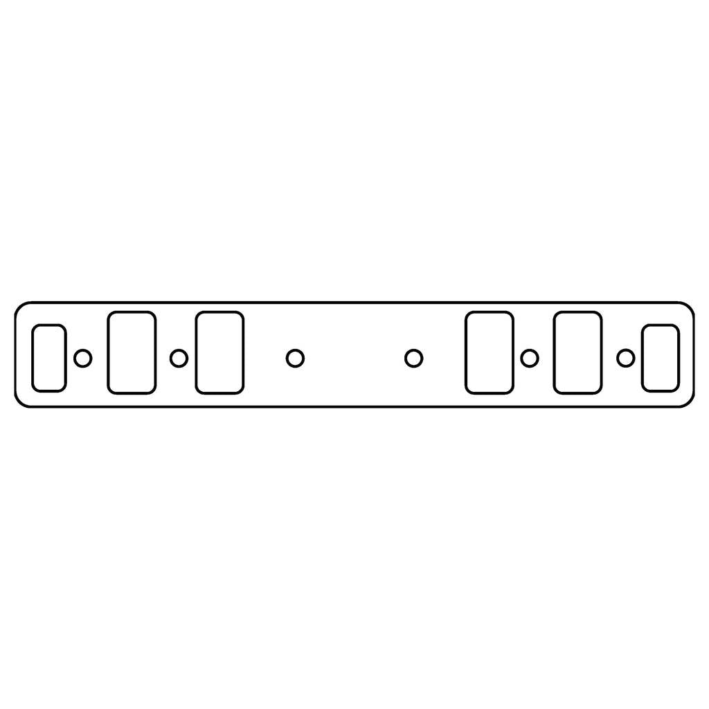 COMETIC C5813-060 OLDSMOBILE 400/455 Gen-2 Rocket V8 .060" Fiber Intake Manifold Gasket Set Photo-0 