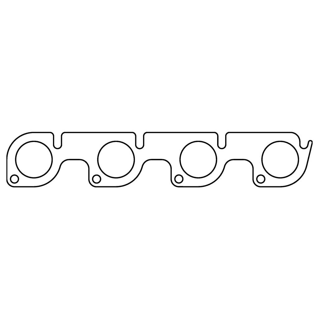 COMETIC C5355-064 FORD 302/351 335-Series/Windsor V8 .064" ArmorCore Exhaust Manifold Gasket Set, 1.950" Round Port, SVO, Fit Photo-0 