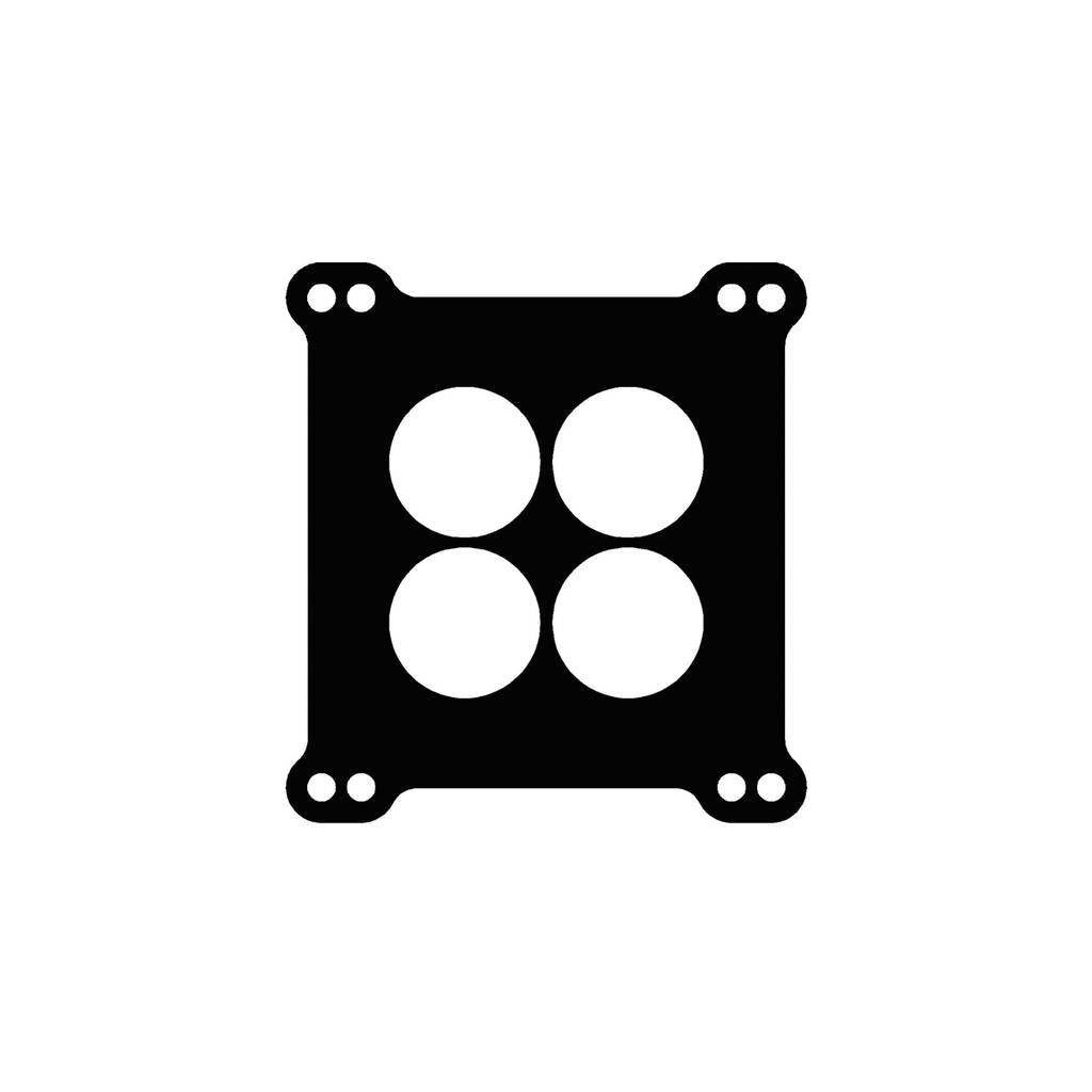 COMETIC C5262FC Holley 4 BBL .060" Fiber Carburetor Mounting Gasket, 4 Hole, 1.750" Holes Photo-0 