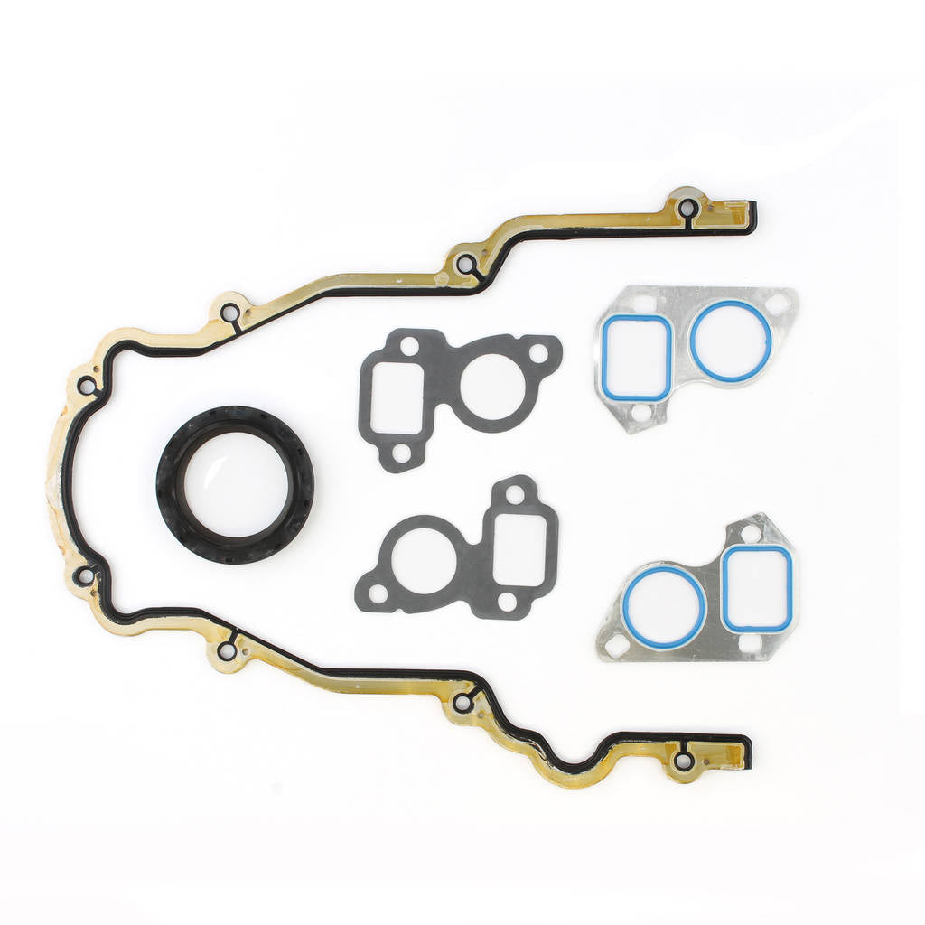 COMETIC C5056 GM 1997+ Gen-3/4 Small Block V8 Timing Cover Gasket Kit, With Water Pump Gaskets Photo-0 
