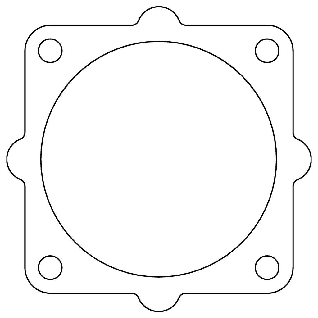 COMETIC C4911 NISSAN 2002-2006 QR25DE .018" AFM Throttle Body Gasket Photo-0 