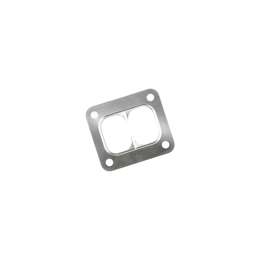 COMETIC C4513 Garrett T4 Divided .010" Rubber Coated Stainless Turbo Inlet Flange Gasket Photo-0 