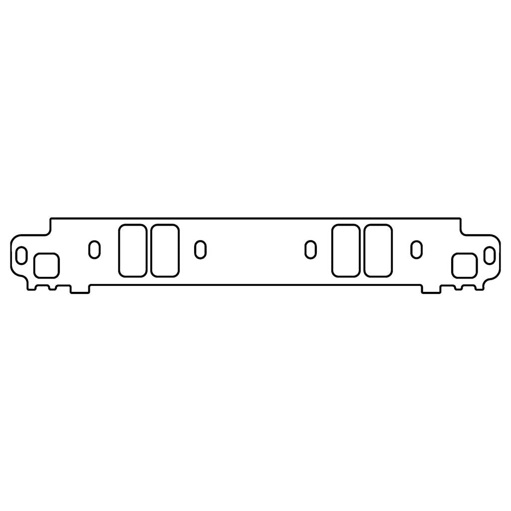 COMETIC C5555-060 CHRYSLER Magnum V8 .066" Fiber Intake Manifold Gasket Set, 1.140" x 2.150" Port Photo-0 