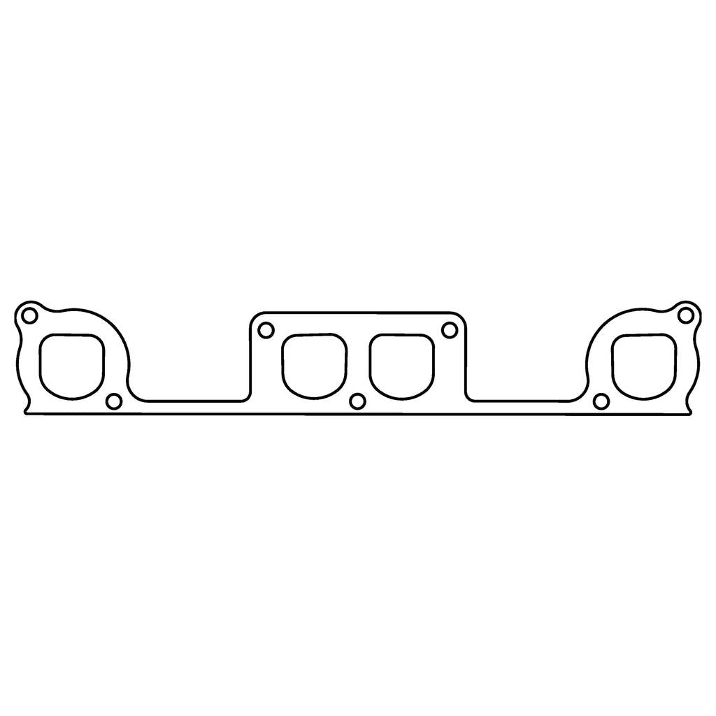 COMETIC C5424 CHEVROLET Gen-1 Small Block V8 .064" AM Exhaust Manifold Gasket Set, 1.700" x 1.700" D Ports, Brodix WP12S/WP24 Photo-0 