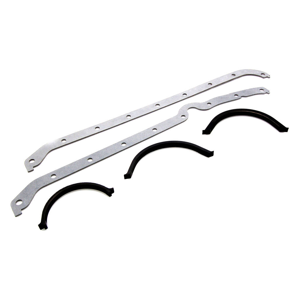 COMETIC C5295-031 CHEVROLET Gen-1 Small Block V8 .031" Fiber Oil Pan Gasket Kit, Left Side Dipstick, Thick and Thin Fron Seal Photo-0 