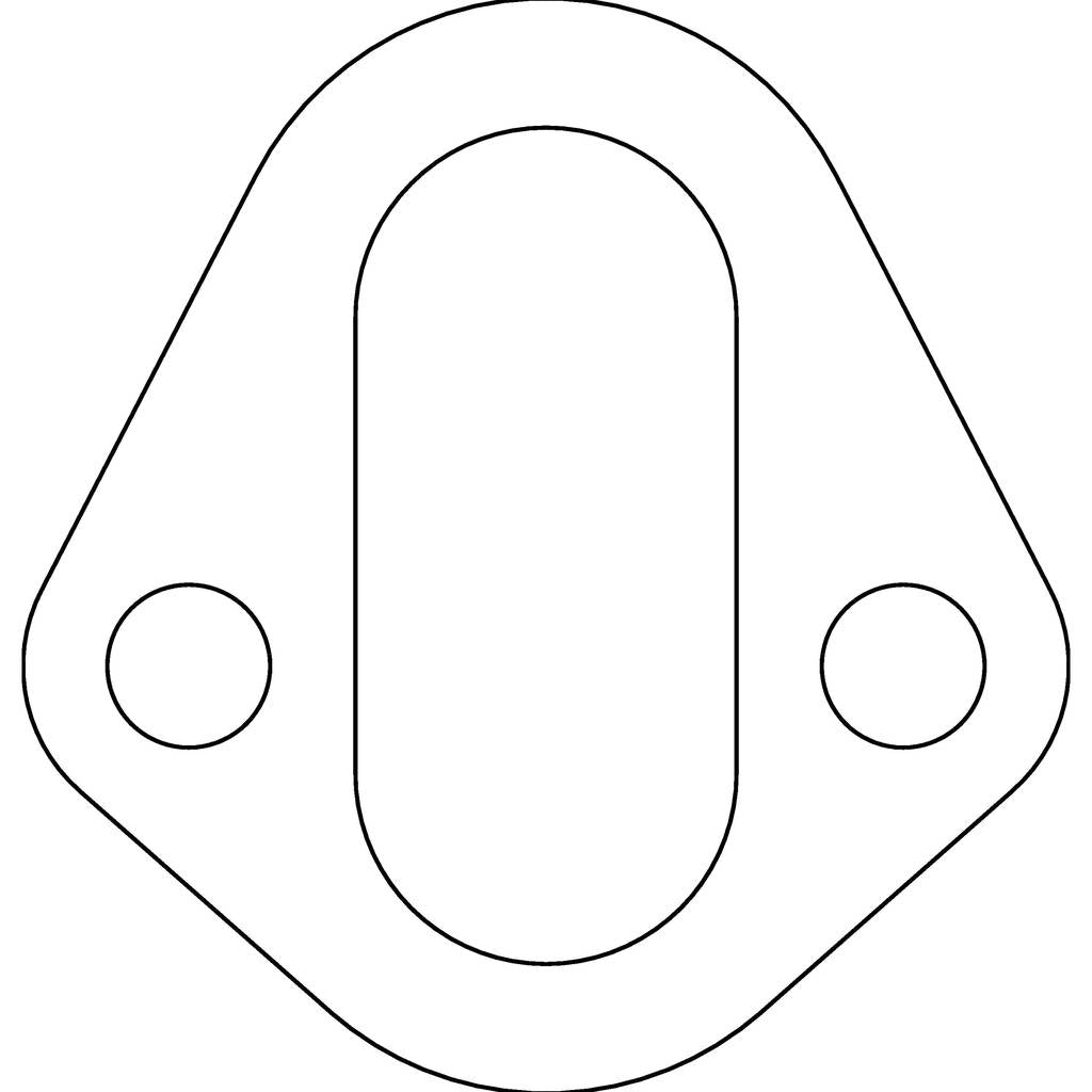 COMETIC C5389MP CHRYSLER/FORD/GM .062" Fiber Fuel Pump Gasket Photo-0 