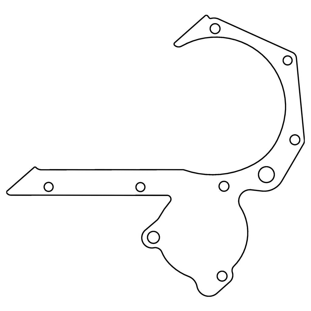 COMETIC C4894 Cosworth BD Series, FVA/FVC .012" Fiber Timing Cover Gasket, Water Pump Blocked Off Photo-0 