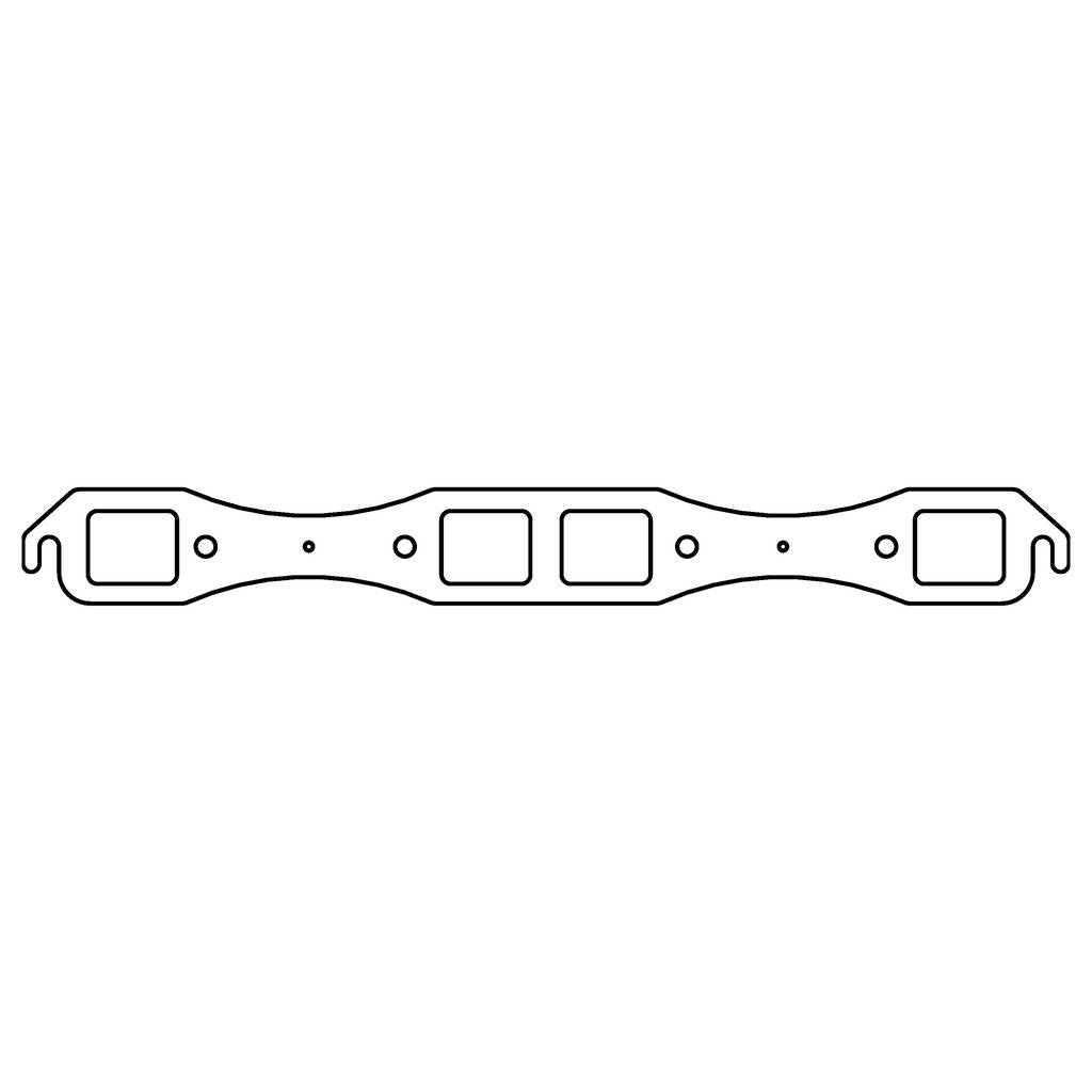 COMETIC C5158 CHRYSLER B/RB .043" Copper Exhaust Manifold Gasket Set Photo-0 