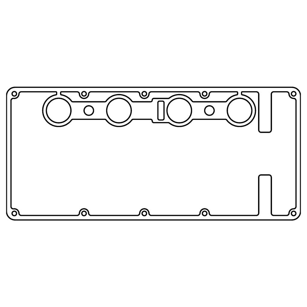 COMETIC C4896 Cosworth BD Series .060" AFM Cam Cover Gasket Photo-0 