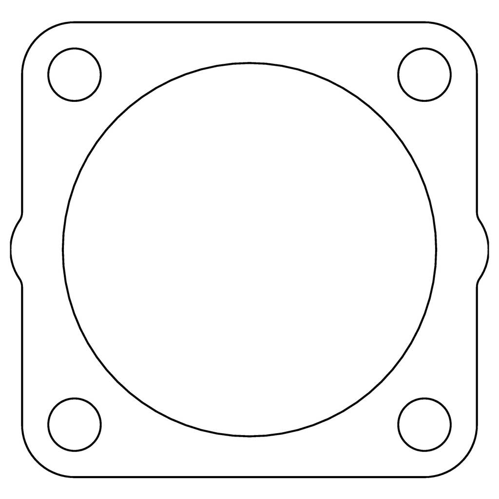 COMETIC C4733-018 AFM Throttle Chamber Gasket .018" for NISSAN KA / RB / SR Series Engines Photo-0 