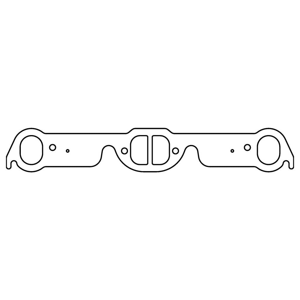 COMETIC C5160 PONTIAC 326/350/389/400/421/428/455 V8 .043" Copper Exhaust Manifold Gasket Set Photo-0 