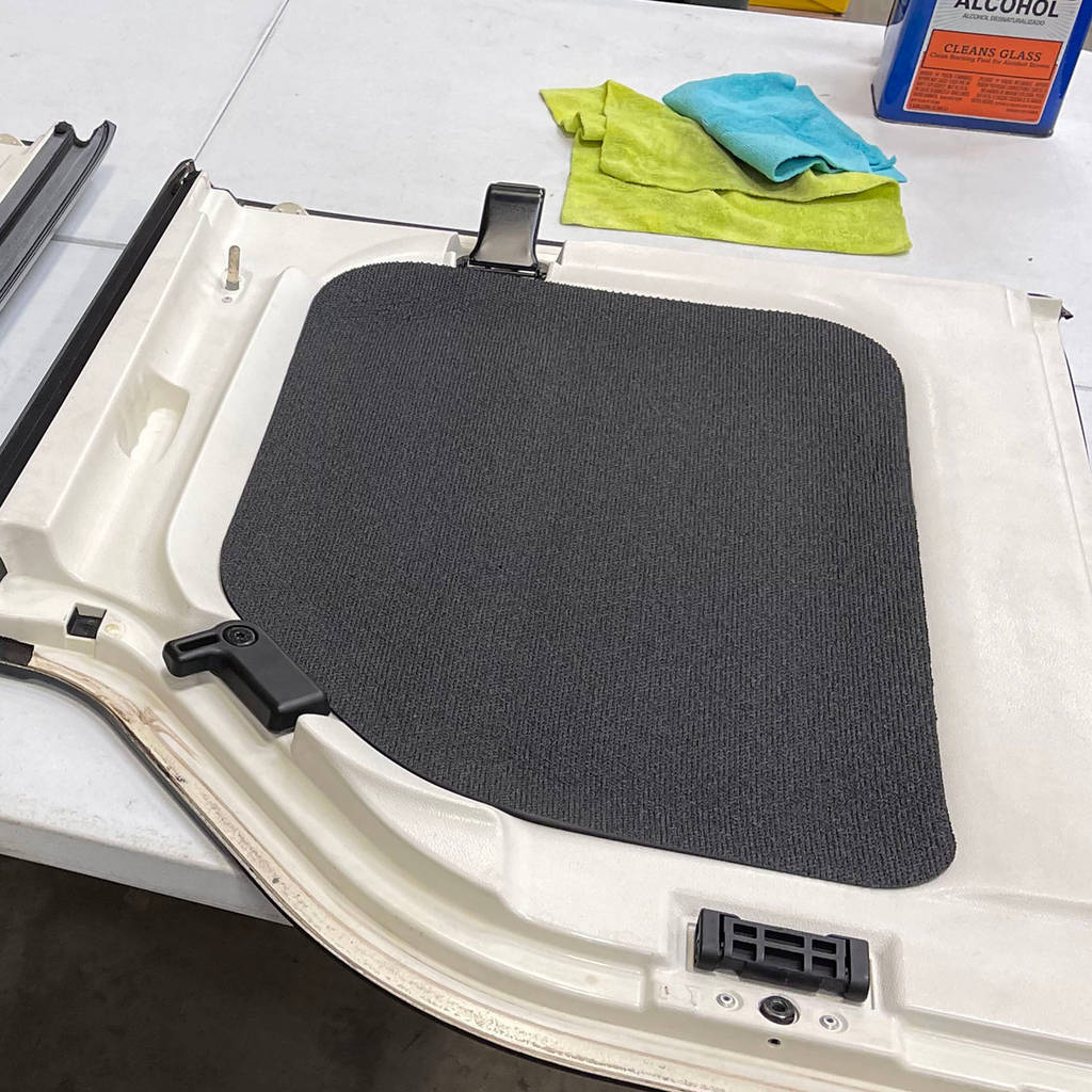 DEI 050286 Sound Deadening HeadLiner & Window Kit JK - 2011-18 - 2-Dr - 6-pc Original Finish - Gray Photo-2 