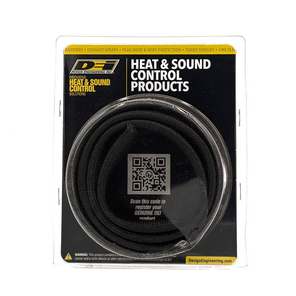 DEI 010589 Protect-A-Sleeve 1" ID x 3ft - Titanium - Black Photo-1 