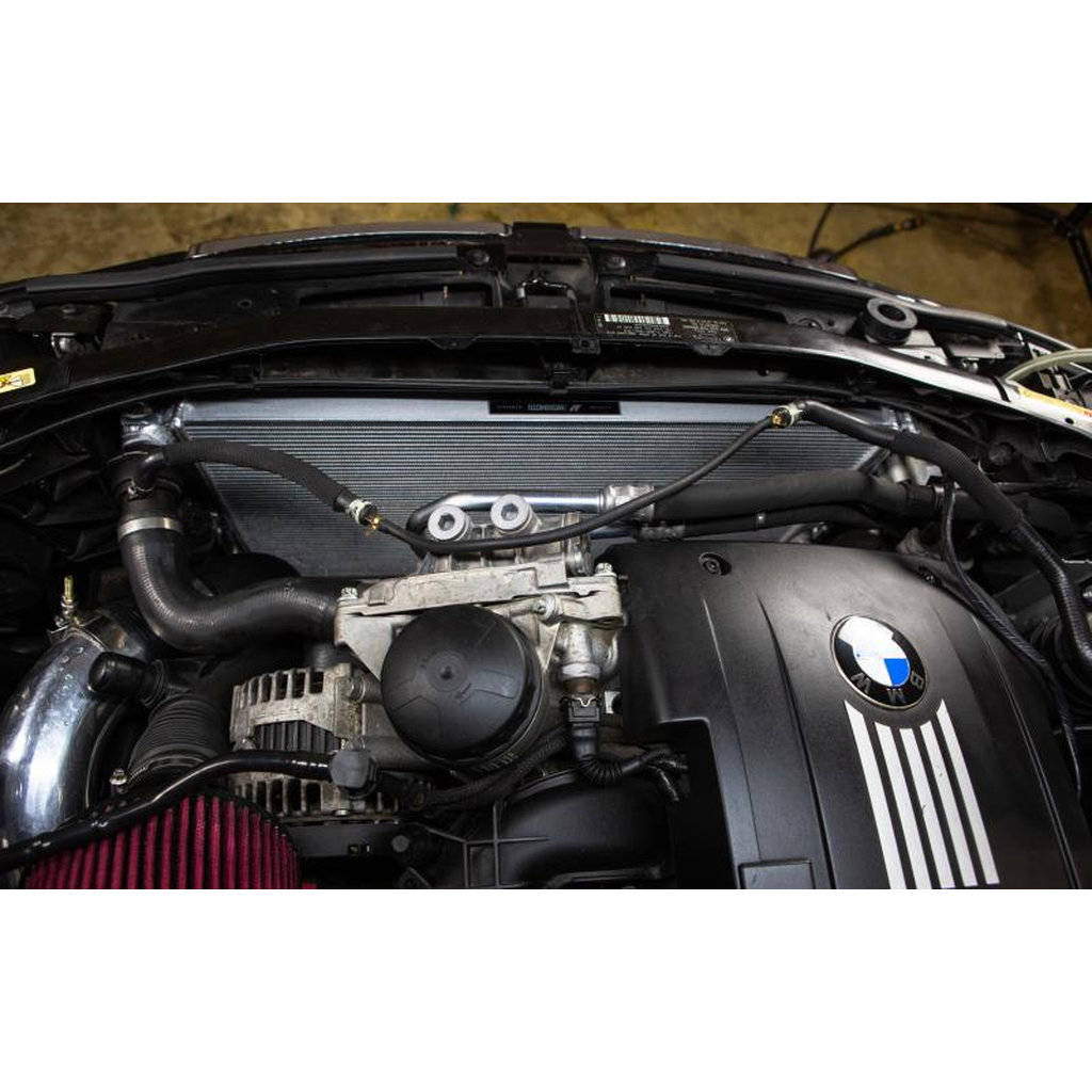 MISHIMOTO MMRAD-E90-07A BMW 335I/135I (Automatic) Performance Aluminum Radiator, 2006-2013 Photo-2 