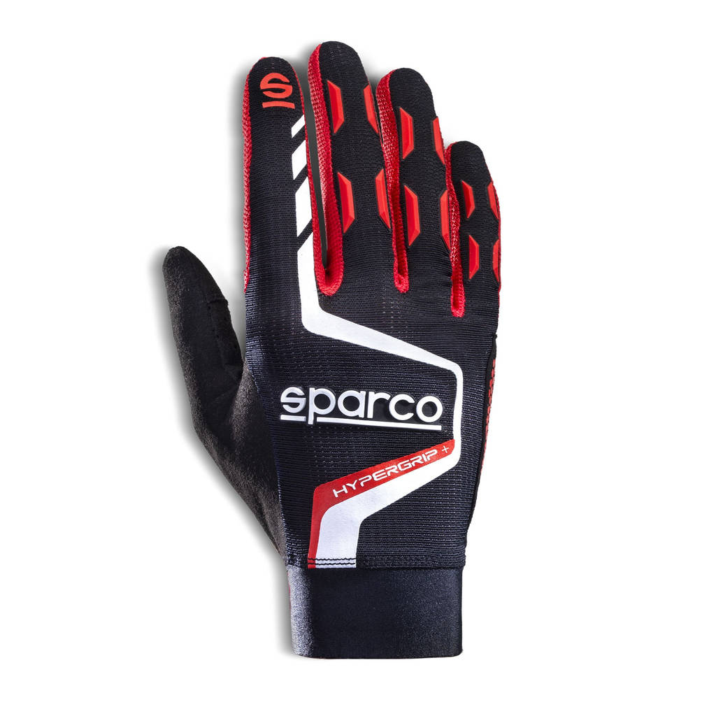 SPARCO 00209512NRRS HYPERGRIP+ Gaming gloves, black/red, size 12 Photo-0 
