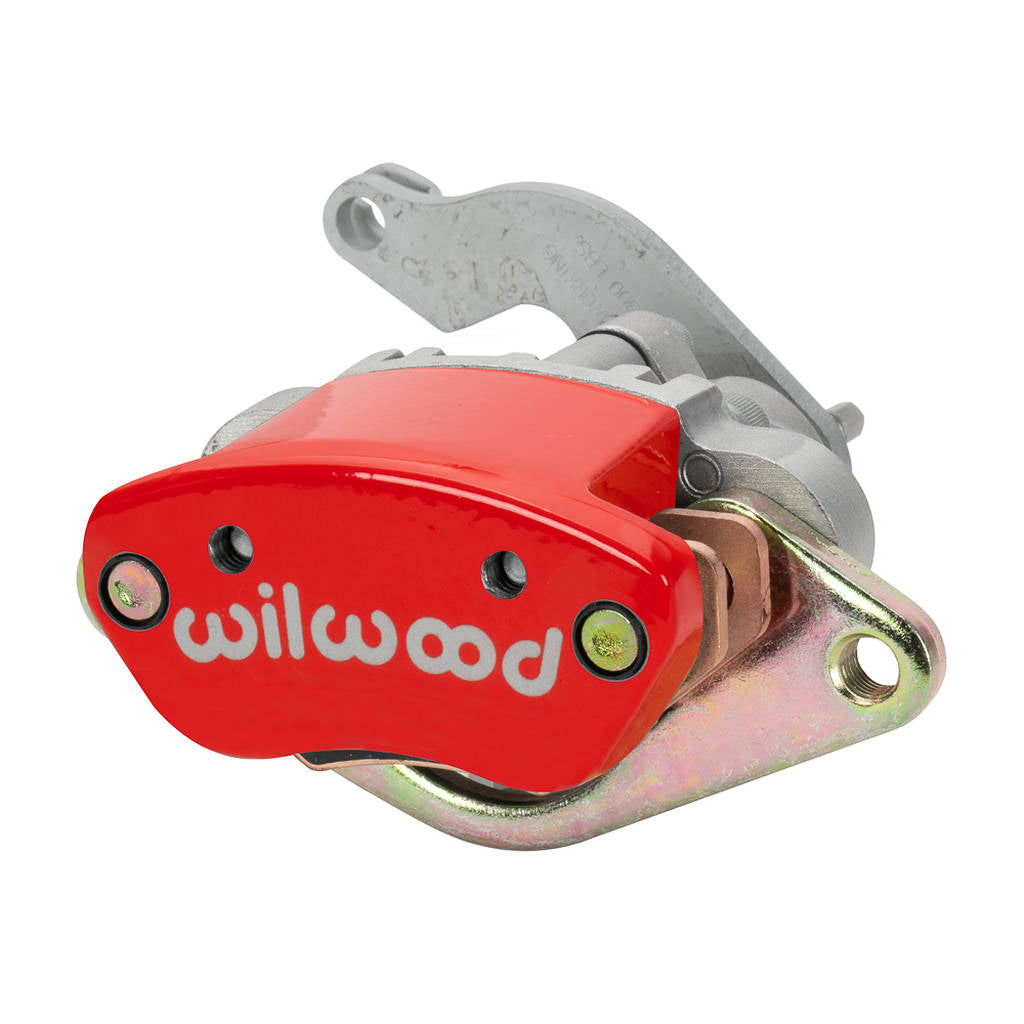 WILWOOD 120-12070-RD Caliper,Mc4,Mech,P-Brake,1.19,.81 Rotor L/H,Red Photo-0 