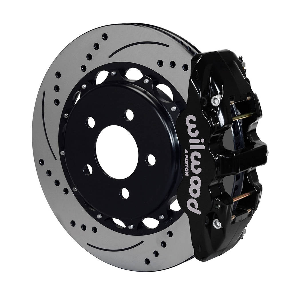 WILWOOD 140-11270-D Kit,Rear,Camaro,2010,Aero4,14.25 Rotor Drilled,Srp Photo-0 