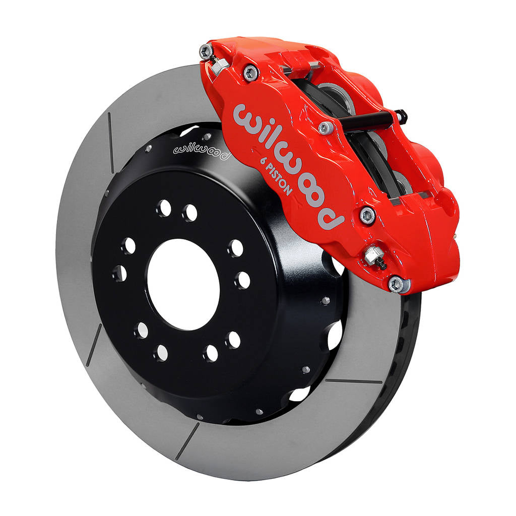 WILWOOD 140-10617-R Kit,Front,Vette,65-82,Fnsl6r,14.00 Rotor Red Photo-0 