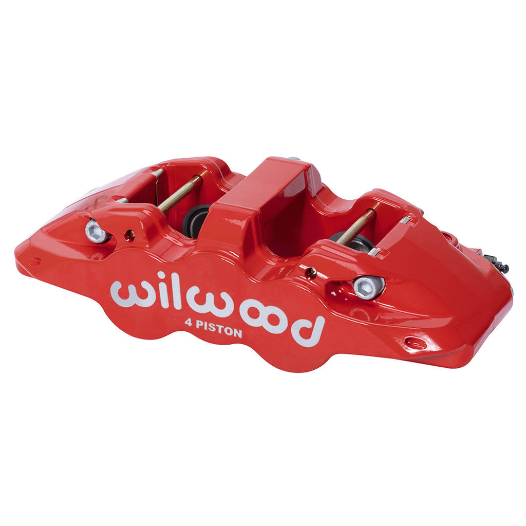 WILWOOD 120-14441-RD Caliper,Aero4-Ds,1.12,.81 Rotor,Dust Seal,Red Photo-0 