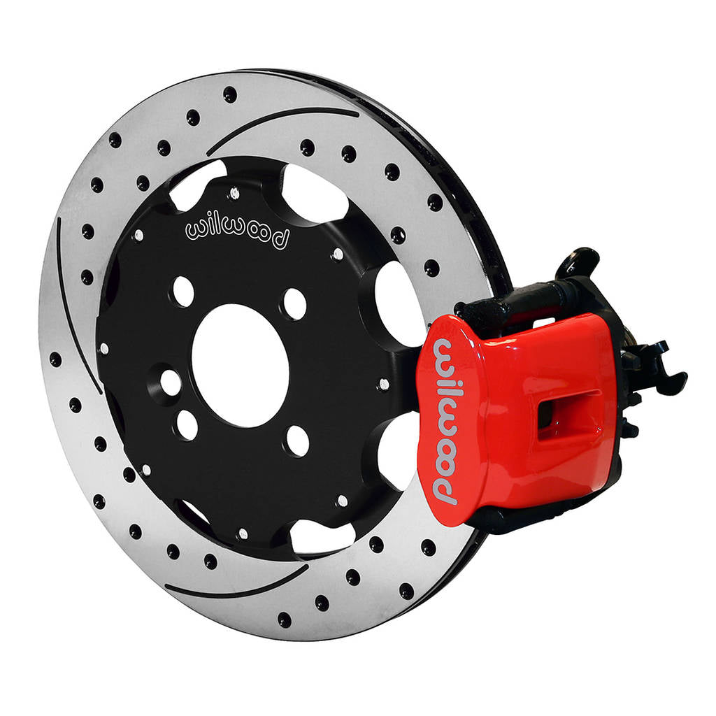 WILWOOD 140-10885-DR Kit,Rear,Cpb,Mini Cooper,Drill,Red Photo-0 