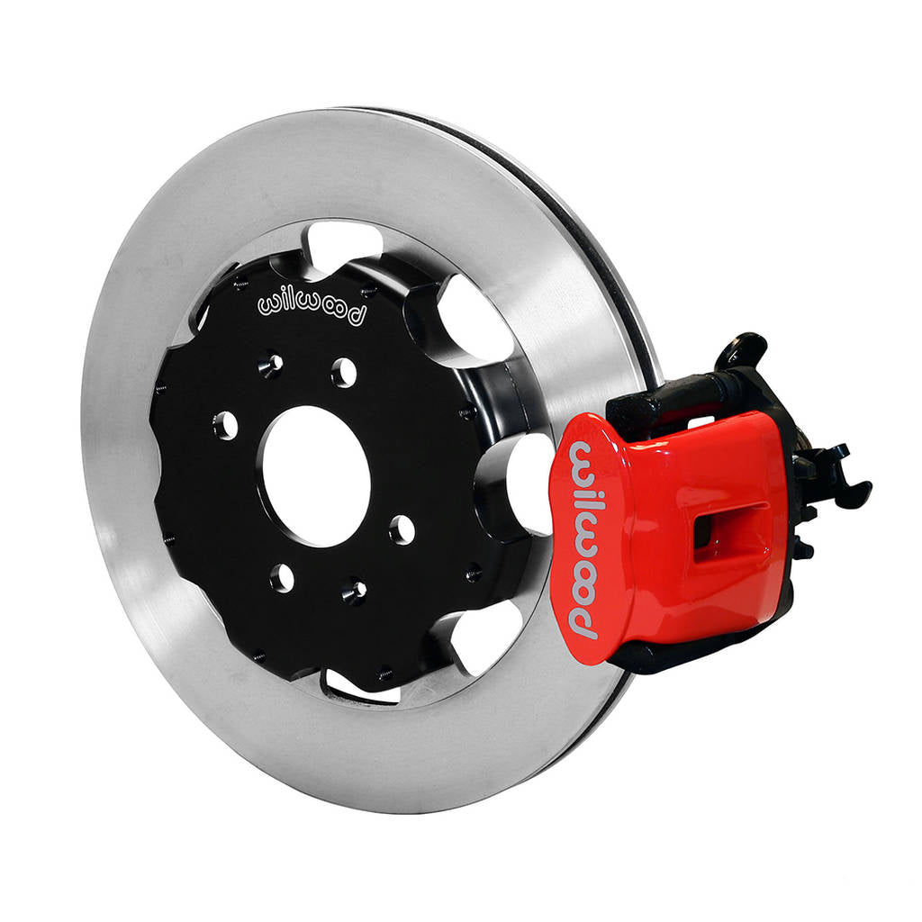 WILWOOD 140-10209-R Kit,Rear,Cpb,Civic,Drum,2.46 Hub Offset 12.19 Rotor,Red Photo-0 
