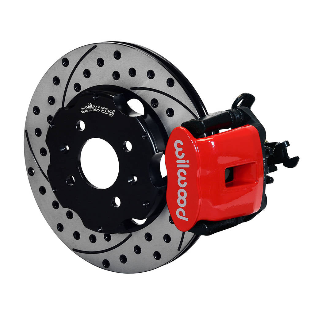 WILWOOD 140-10210-DR Kit,Rear,Cpb,Civic,Drum,2.71 Hub Offset 11.00 Rotor,Drilled,Red Photo-0 
