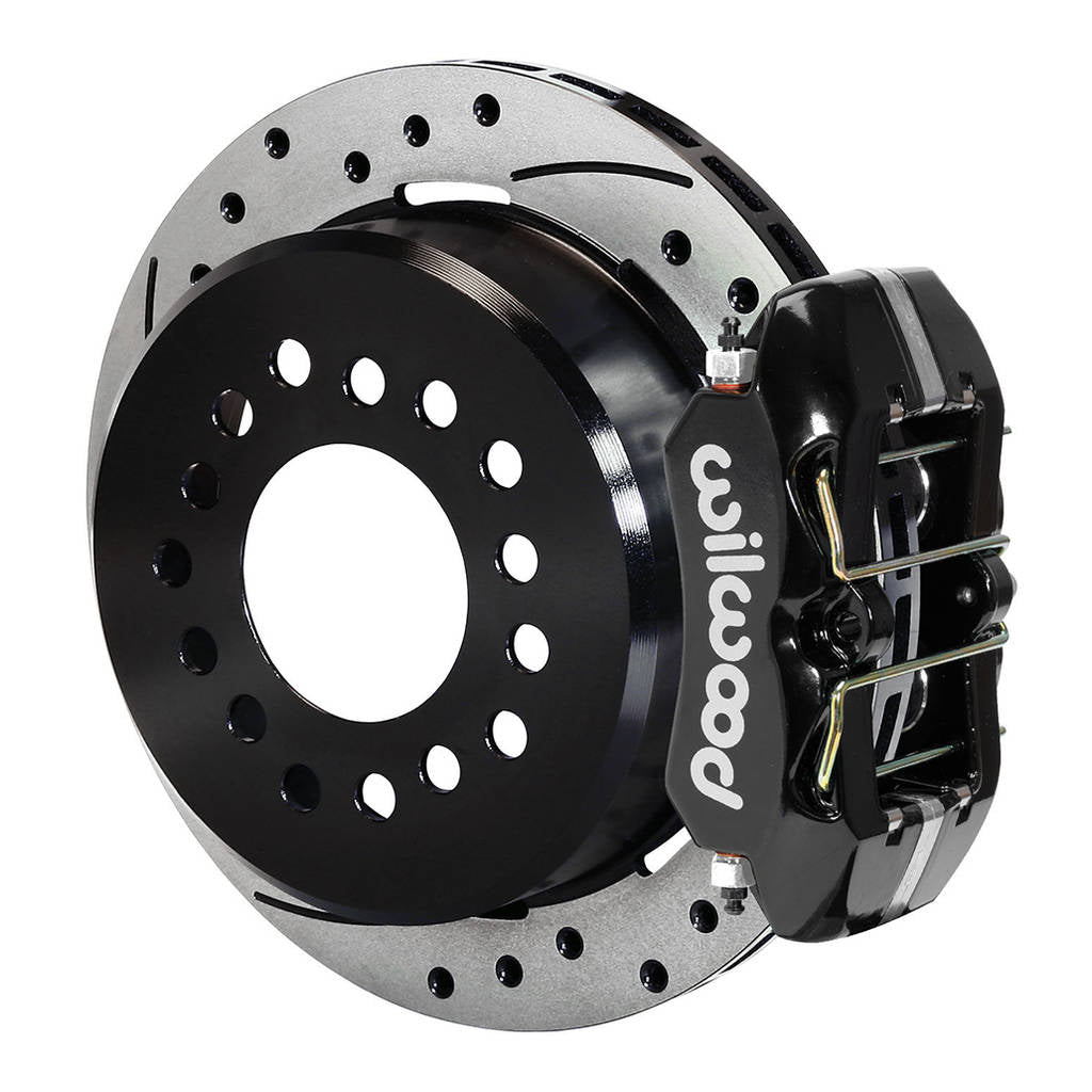 WILWOOD 140-11400-D Kit,Rear,Disc/Drum,12 Bolt Special,2.75/ 2.81,Stagg Mt,1pc 11.00,Srp,Blk Powderct Photo-0 