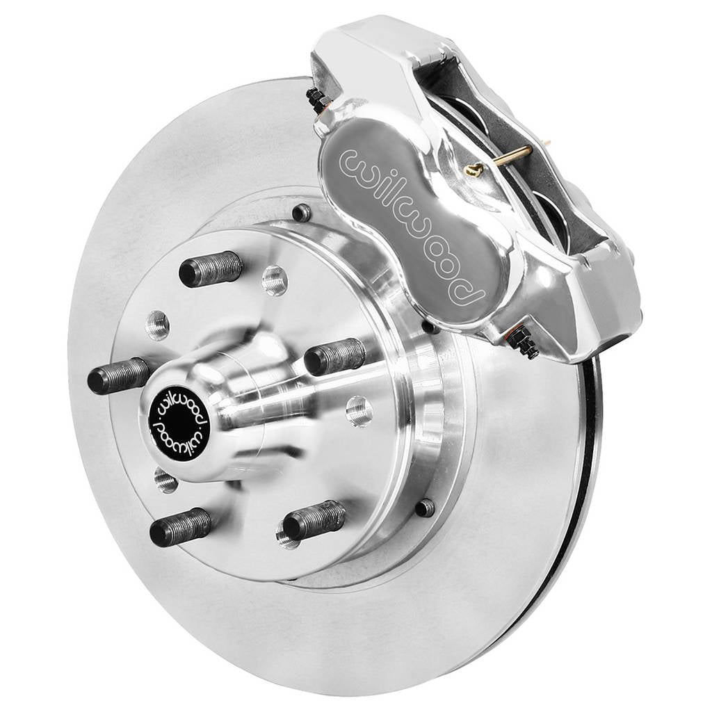 WILWOOD 140-11014-P Kit,Front,Early Ford,37-48,Fdli,11.00 W/Dust Plate,Polish Photo-0 